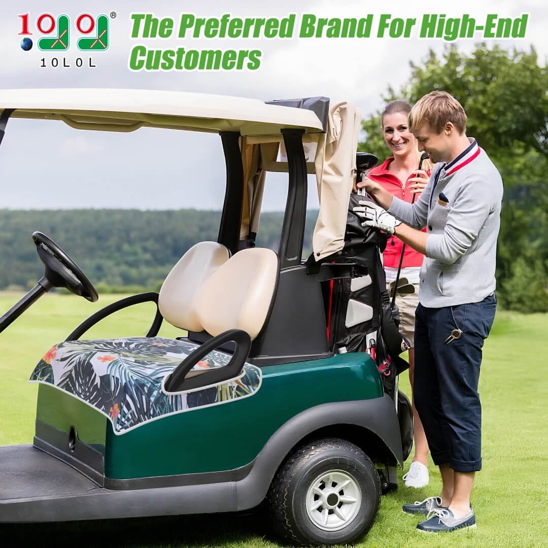 Universal Golf Cart Towel Seat Cover — Fits EZGO & Club Car