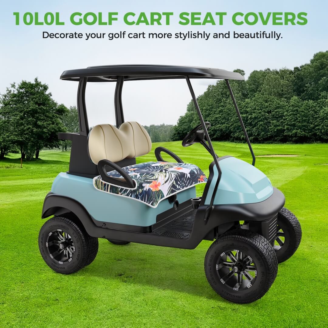Universal Golf Cart Towel Seat Cover — Fits EZGO & Club Car