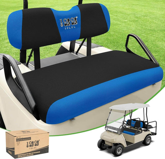 EZGO TXT Golf Cart Seat Covers — Breathable Mesh Front Set
