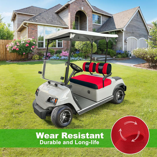 Yamaha Golf Cart Seat Covers — Fits G2-G22 G-Series | Breathable Mesh
