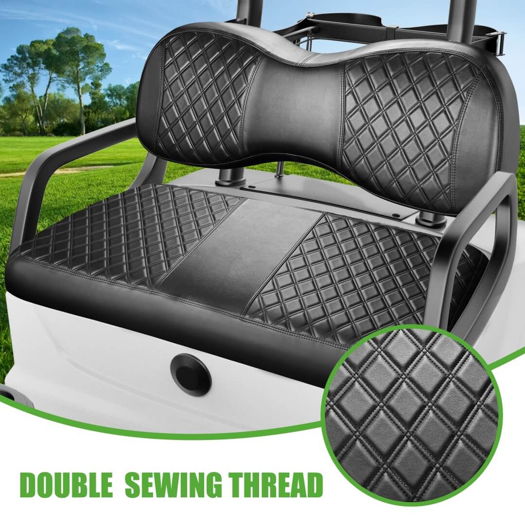 Yamaha Golf Cart Seat Covers — Fits G29, Drive & Drive 2 | 2-Piece Set